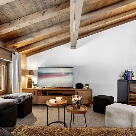 Apartment Luxury Escape With Views And Parking Megeve