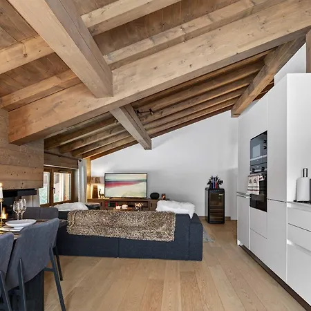 Appartement Luxury Escape With Views And Parking Megève