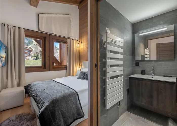 Apartmán Luxury Escape With Views And Parking Megève