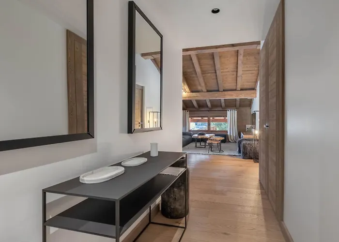 Apartmán Luxury Escape With Views And Parking Megève