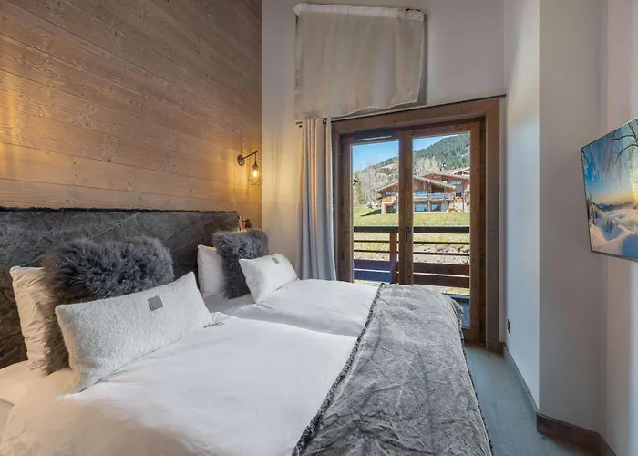 Apartmán Luxury Escape With Views And Parking Megève