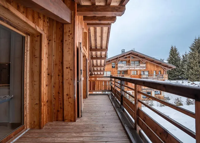 Luxury Escape With Views And Parking Appartement Megève