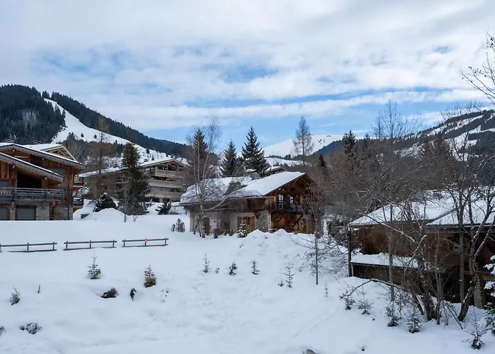 Luxury Escape With Views And Parking Megève