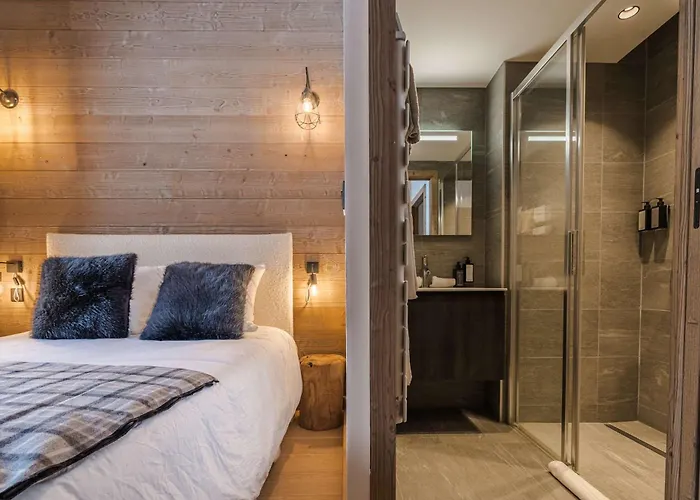 Luxury Escape With Views And Parking Appartement Megève