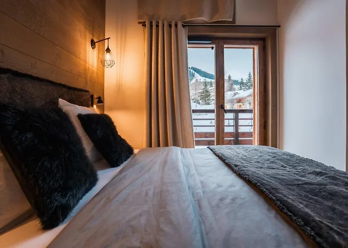 Luxury Escape With Views And Parking Appartement Megève