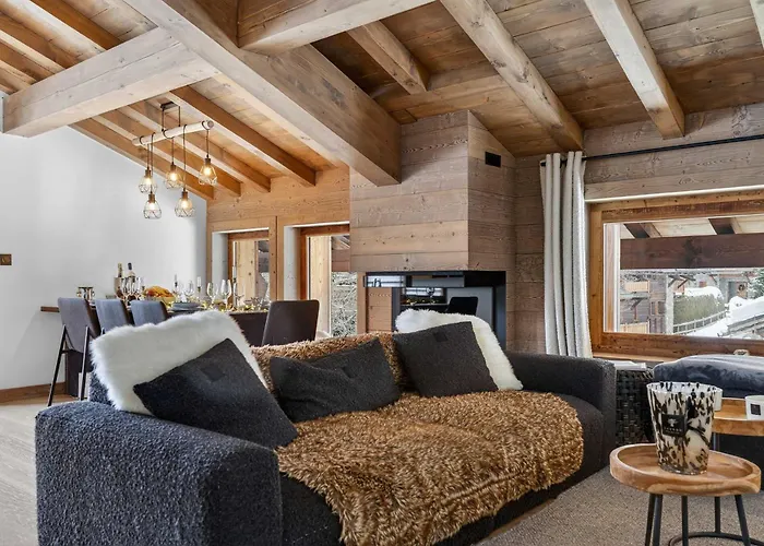 Luxury Escape With Views And Parking * Megève