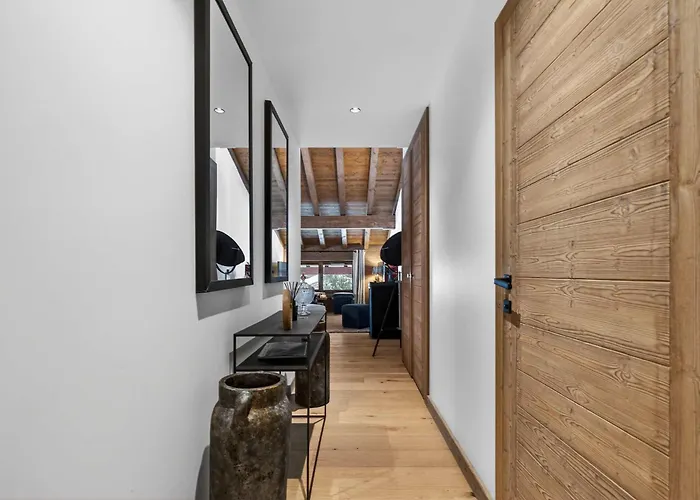 Luxury Escape With Views And Parking * Megève